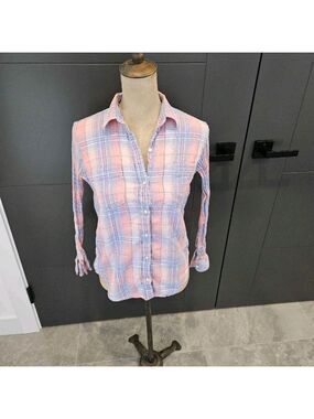 GAP Stampede Western Multicolor Plaid Shirt